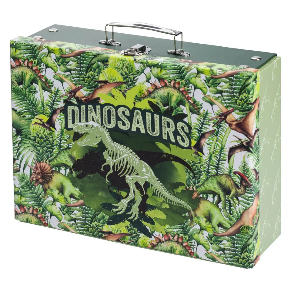 baagl-dinosaur-mallette-scolaire-pliable-dinosaure image 1