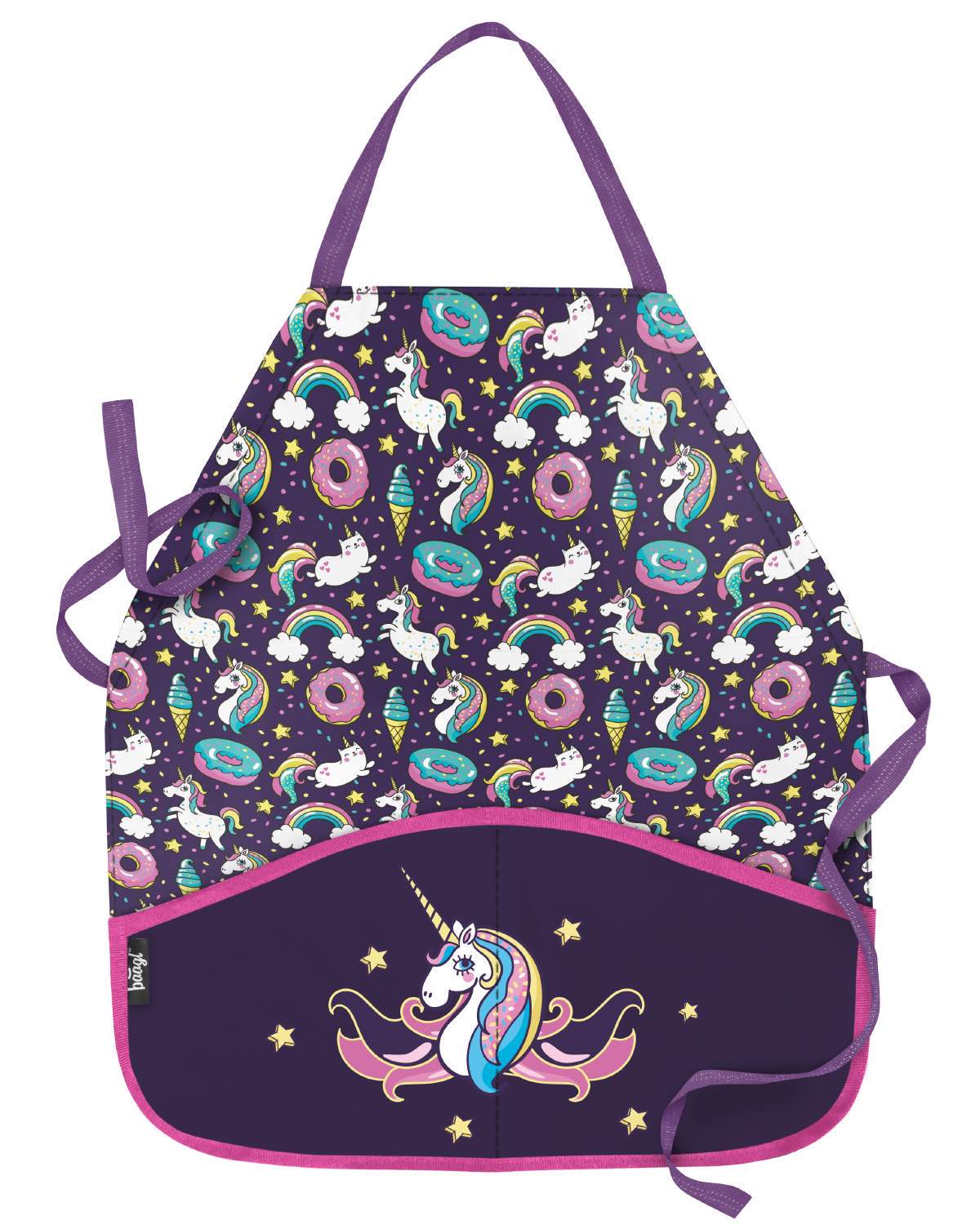 baagl-aprons-unicorn-tablier-enfant-2-poches image 1