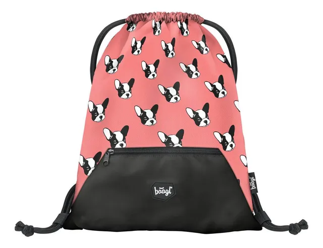 baagl-doggie-sac-de-gym-poche-zipp-e-chien image 1