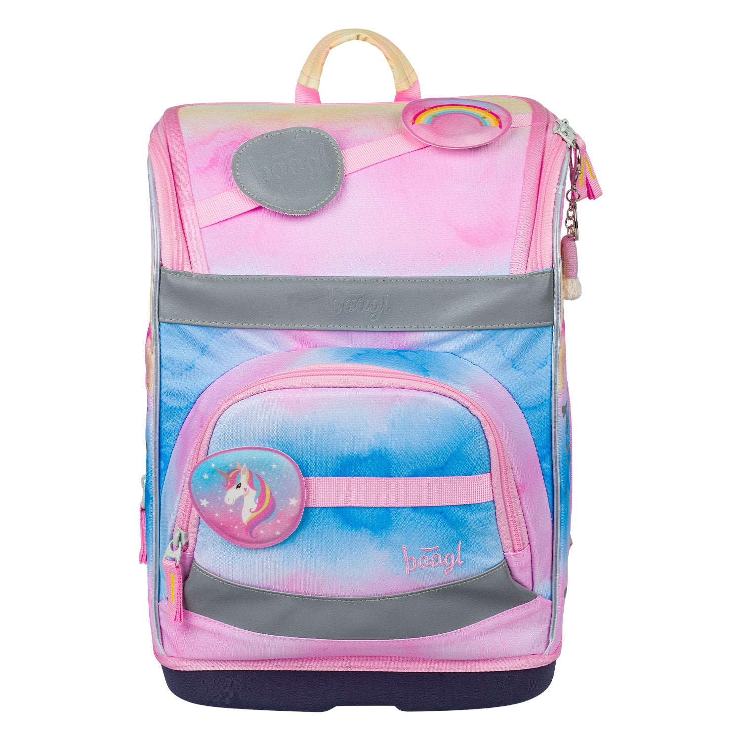 baagl-zippy-plus-rainbow-unicorn-cartable-fille-21-l image 1
