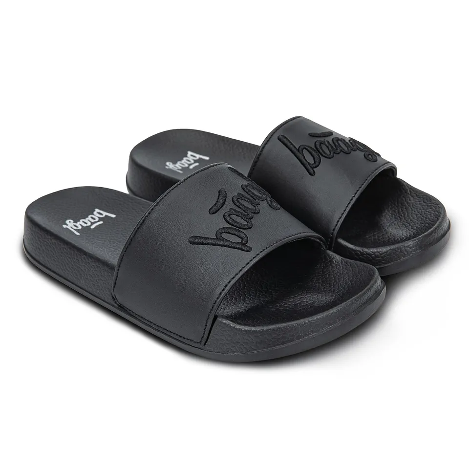 baagl-slippers-logo-black-chaussons-taille-44 image 1