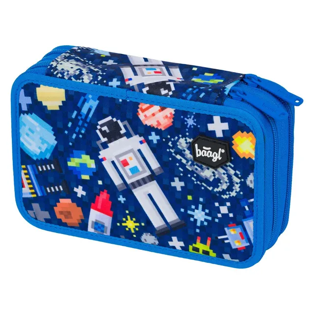 baagl-two-level-space-game-trousse-double-2-compartiments image 1