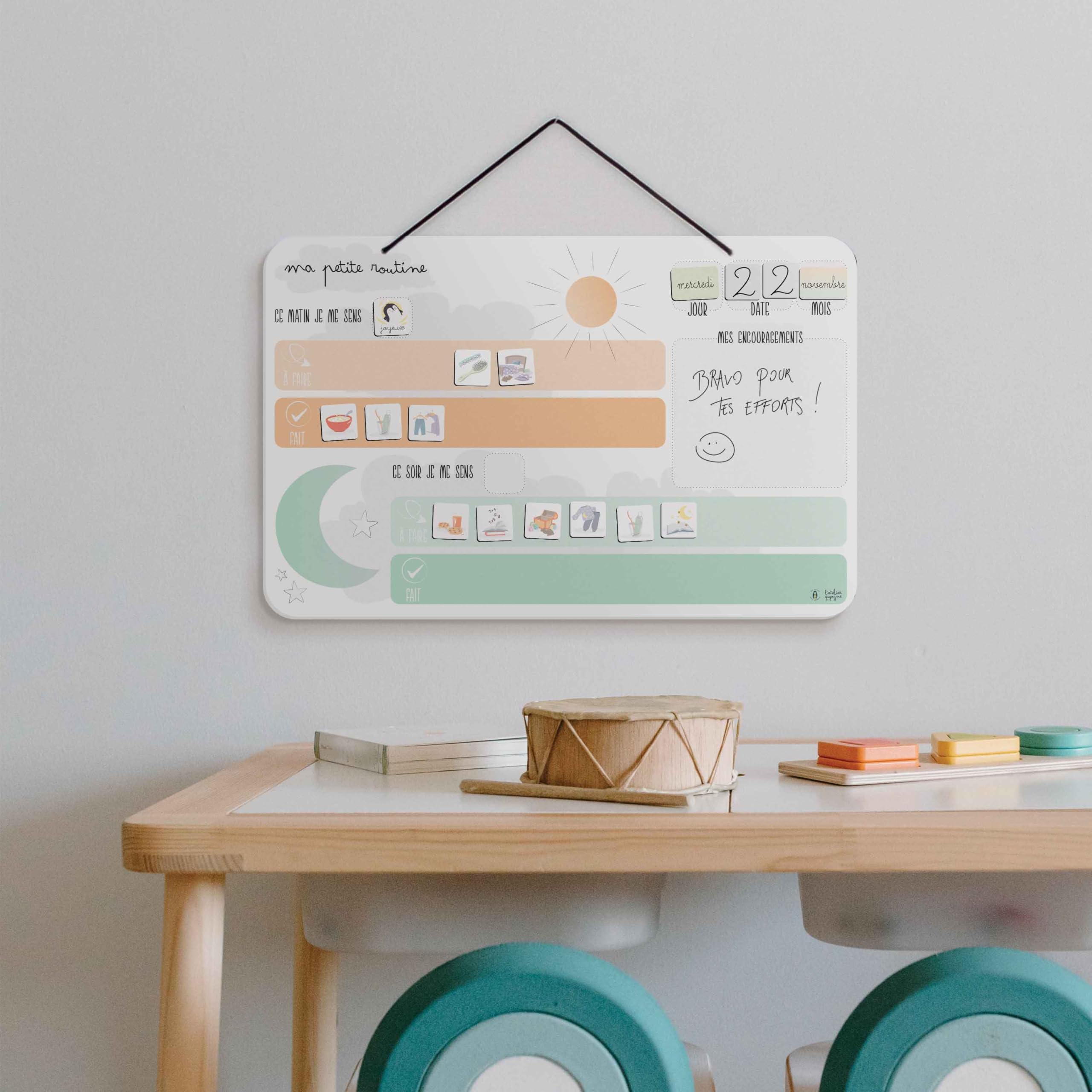 atelier-gigogne-ma-petite-routine-tableau-magn-tique-57-magnets-3-8-ans image 8