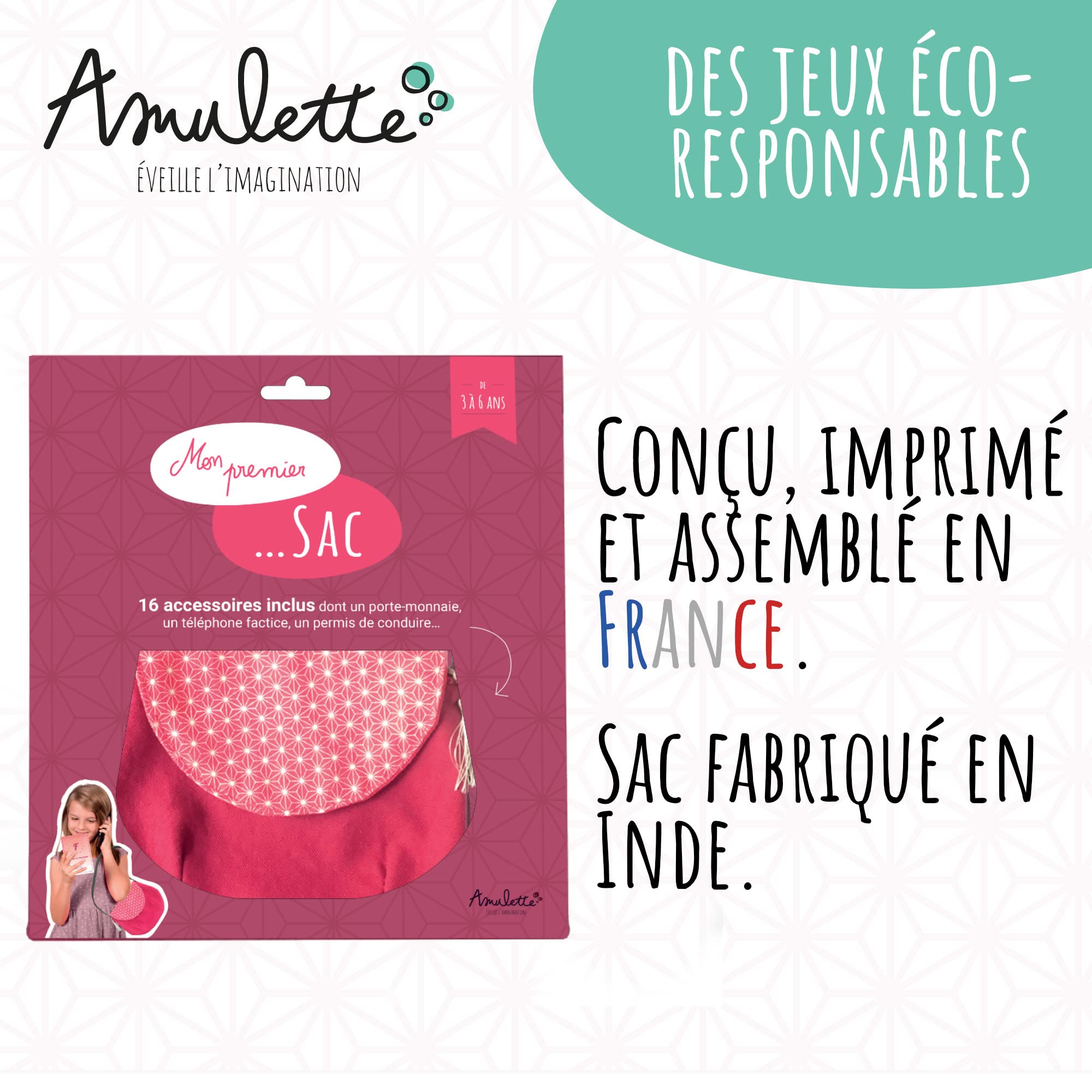 amulette-mon-premier-sac-main-jouet-imitation-rose-16-accessoires image 8