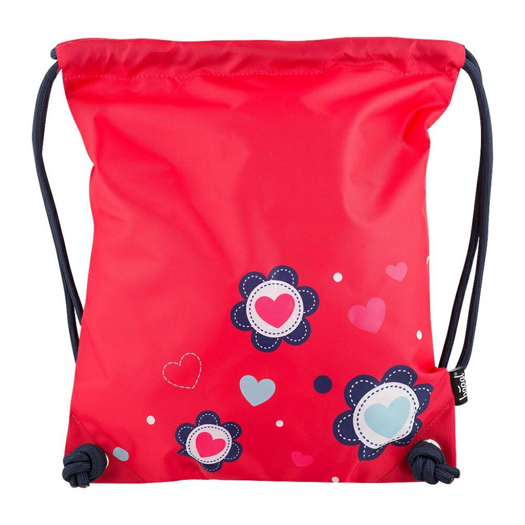 baagl-gym-sacks-little-owls-sac-de-gym-flowers-lavable image 1