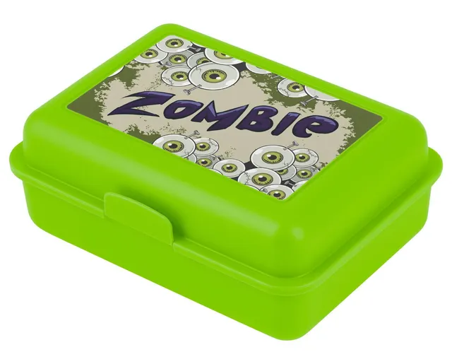 baagl-zoombie-lunch-box-verte-compartiment-enfant image 1