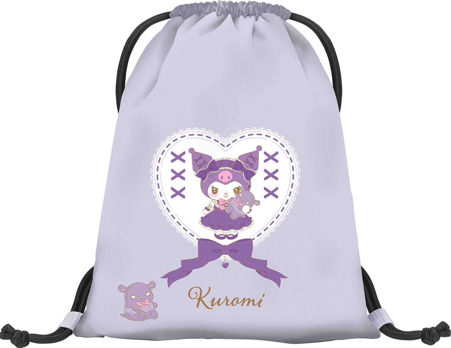 baagl-kuromi-sweet-one-sac-gym-sport-fille image 1