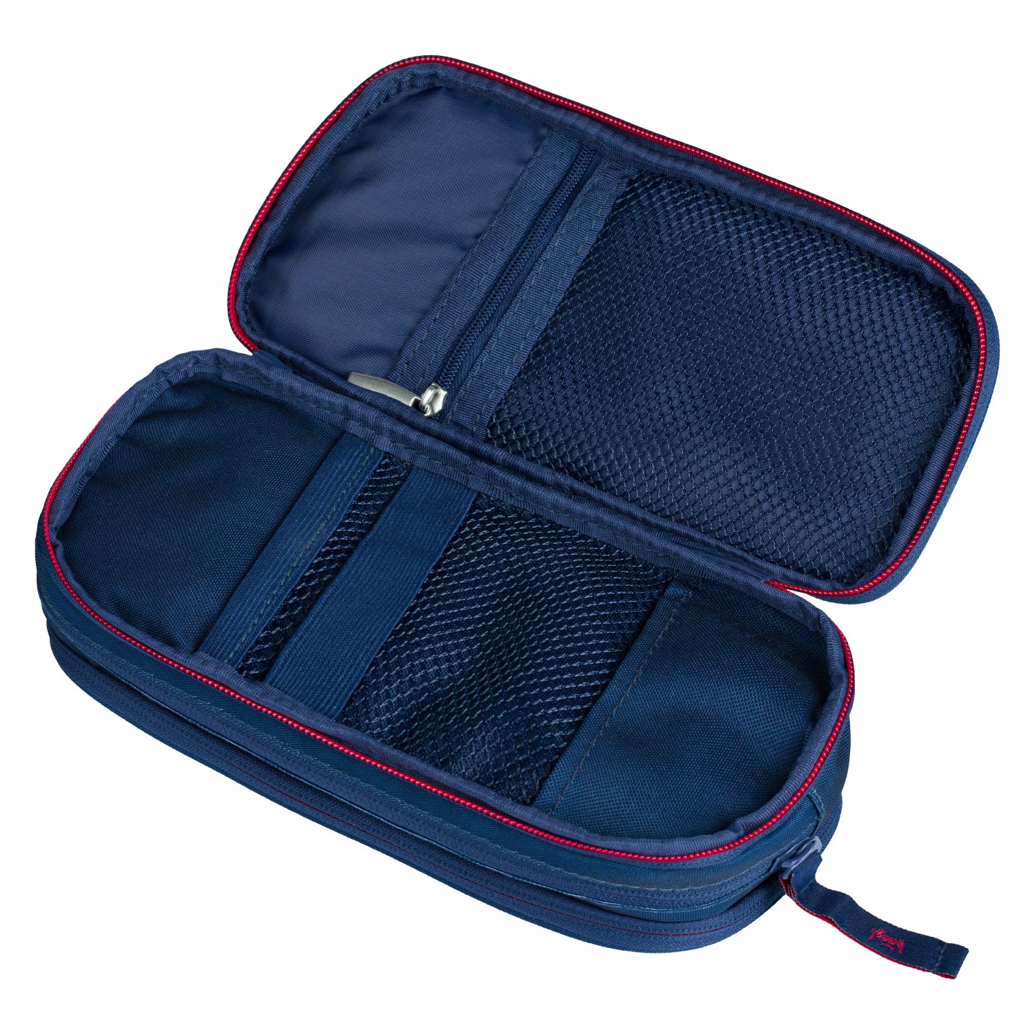 baagl-student-navy-trousse-scolaire-3-compartiments-bleu-marine image 2