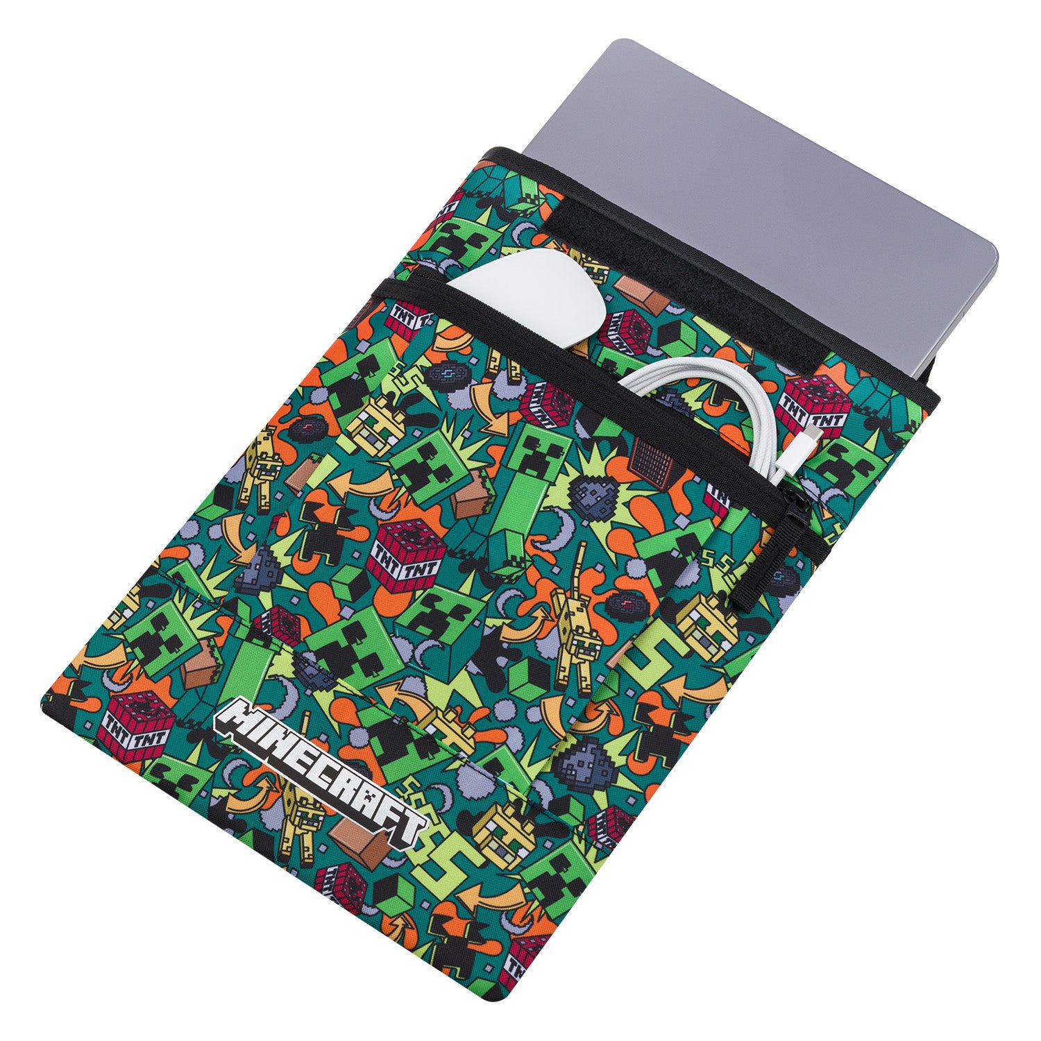 baagl-minecraft-chaos-housse-pc-15-pouces-recycl-e image 4