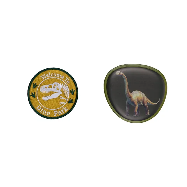 baagl-baaglies-patch-cusson-dino-velcro-lot-de-2 image 1