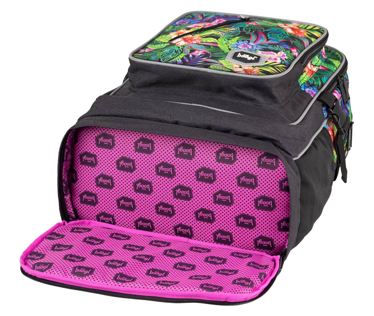 baagl-cubic-tropical-sac-dos-scolaire-29-l-15-pouces image 7