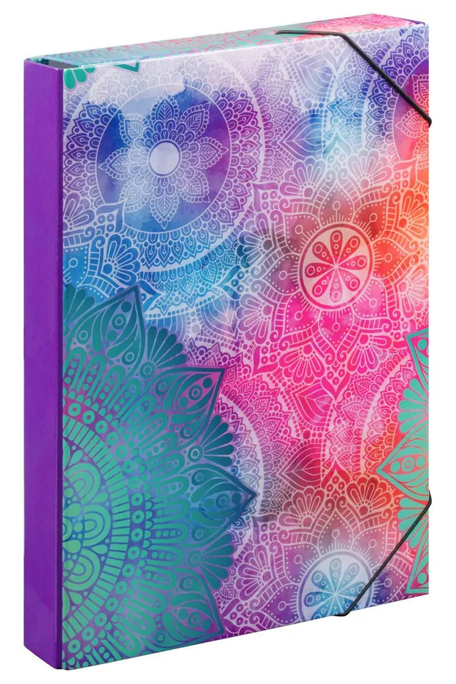 baagl-jumbo-mandala-chemise-lastiques-a4-mandala image 1