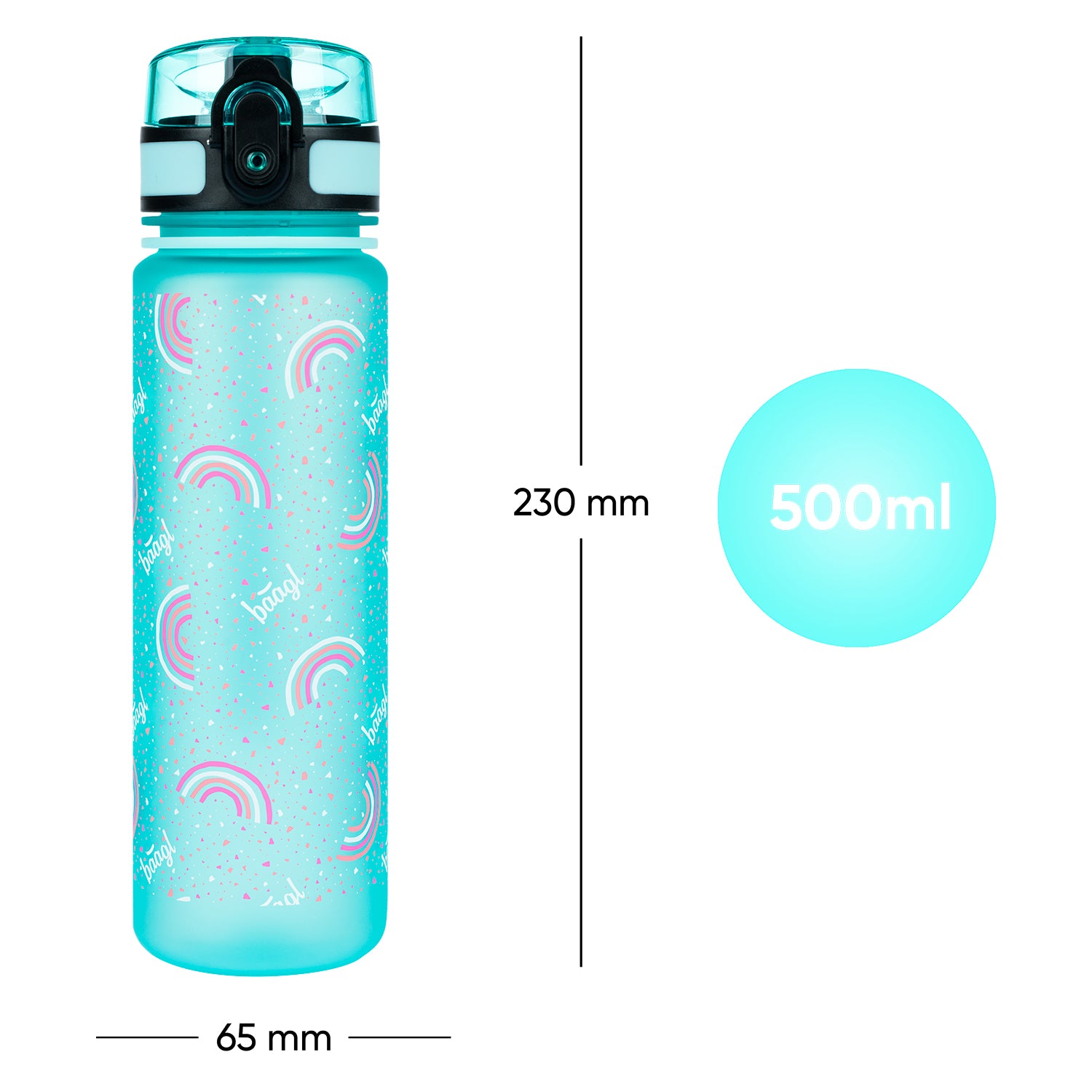 baagl-rainbow-gourde-tritan-500-ml-sans-bpa image 7