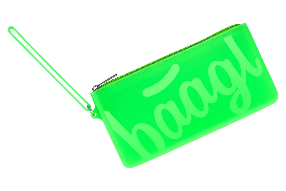 baagl-neon-green-pochette-silicone-trousse-vert-fluo image 1