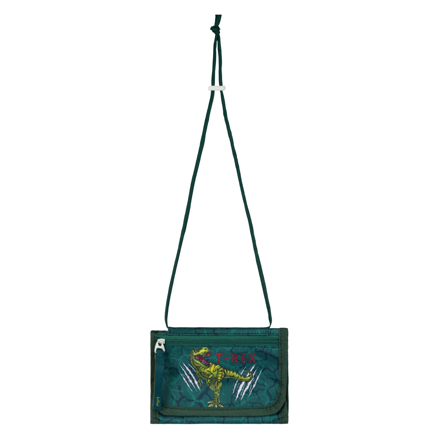 baagl-t-rex-portefeuille-enfant-vert-dinosaure image 1