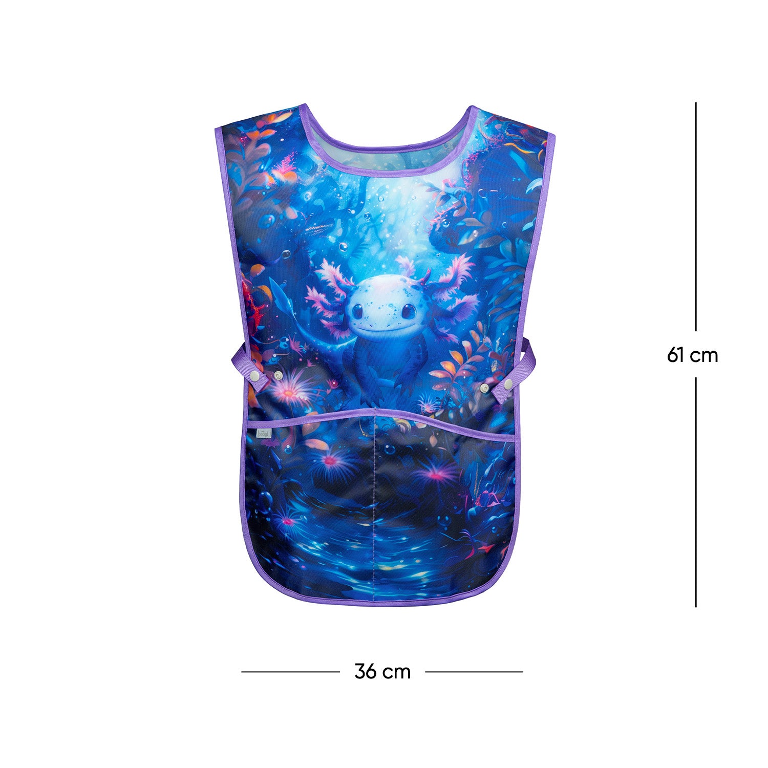 baagl-axolotl-tablier-enfant-lavable-poches image 4