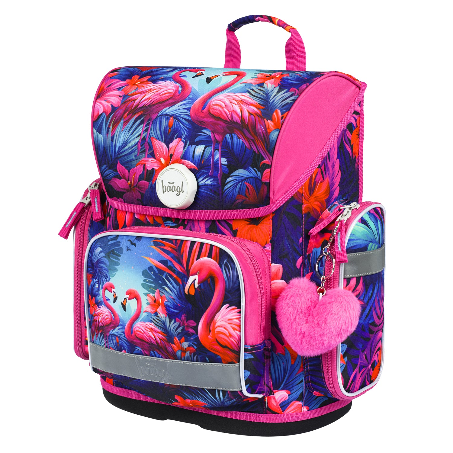 baagl-ergo-flamingos-cartable-19-l-flamants-roses image 2