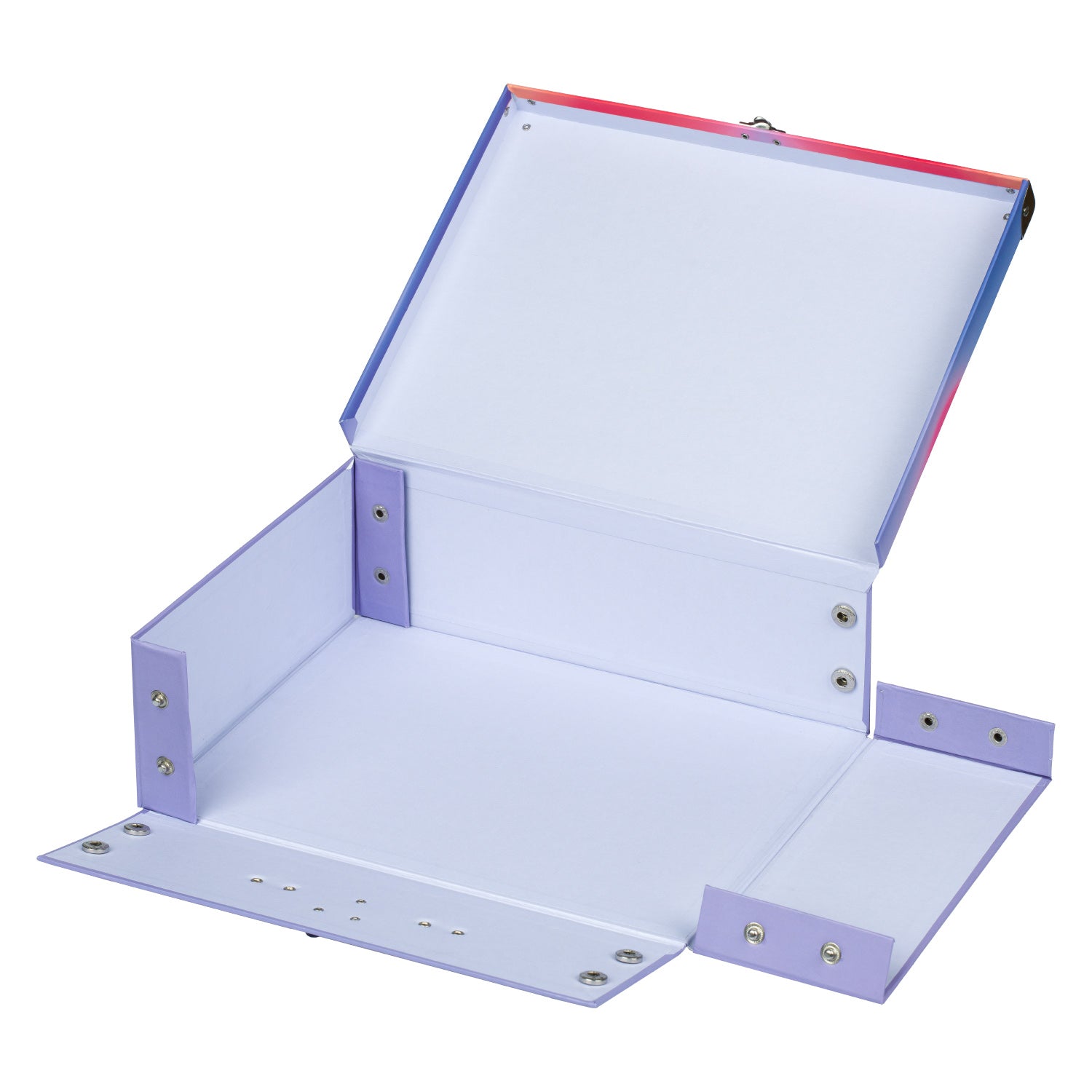 baagl-rainbow-red-mallette-cole-pliable-rouge image 3