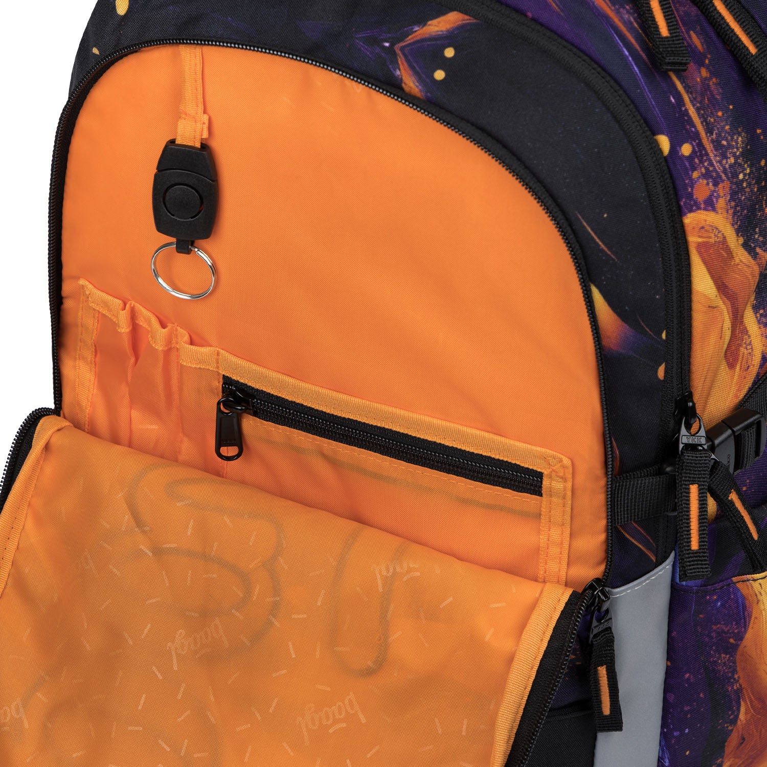 baagl-skate-vibe-sac-dos-scolaire-recycl-poche-pc-15-pouces image 8