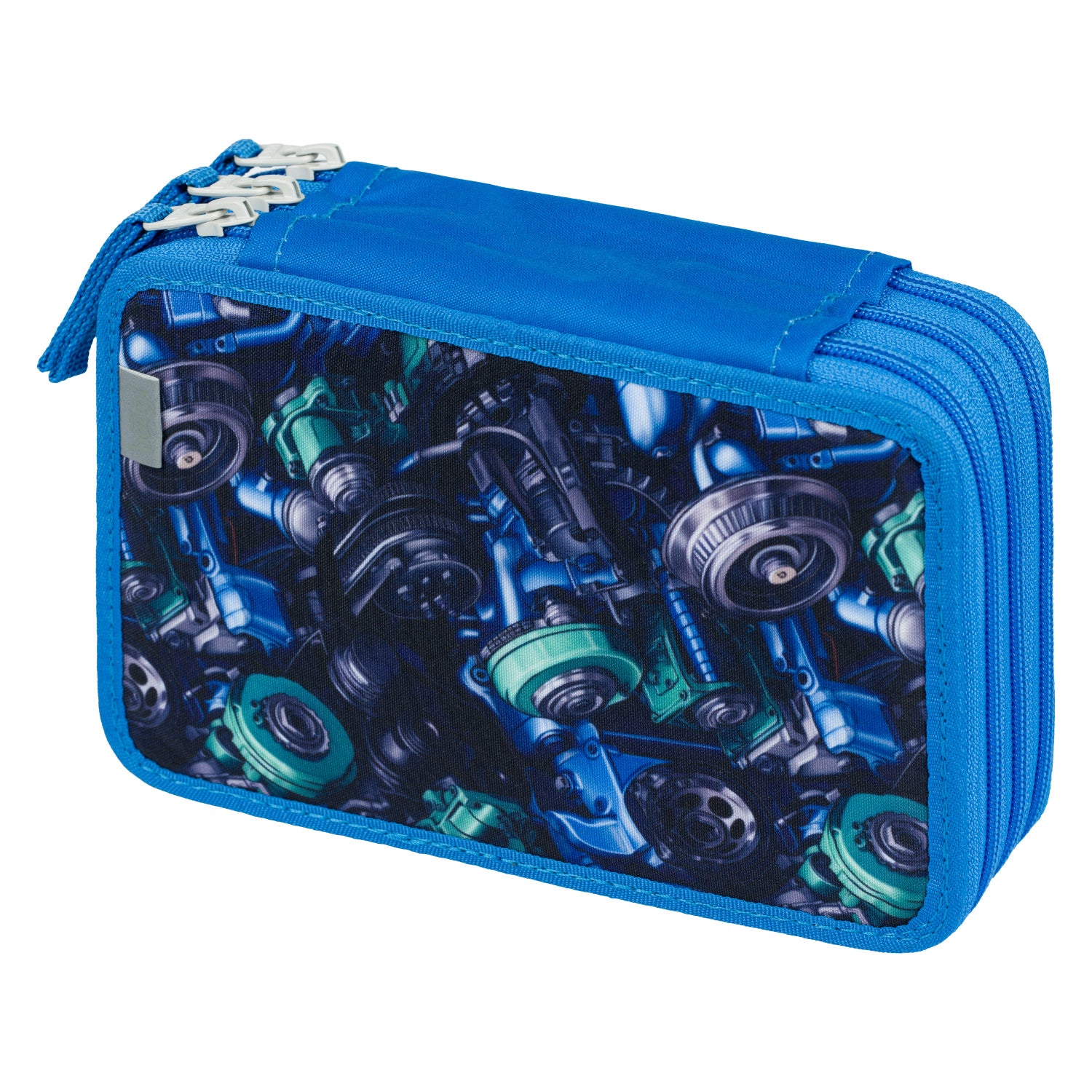 baagl-three-tier-racing-car-trousse-3-compartiments-voiture image 2