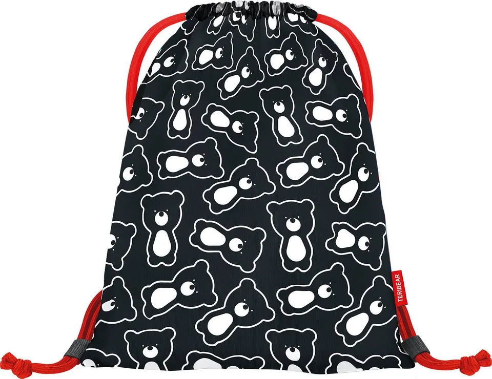 baagl-gym-sacks-sac-de-gym-teribear-black-noir image 1