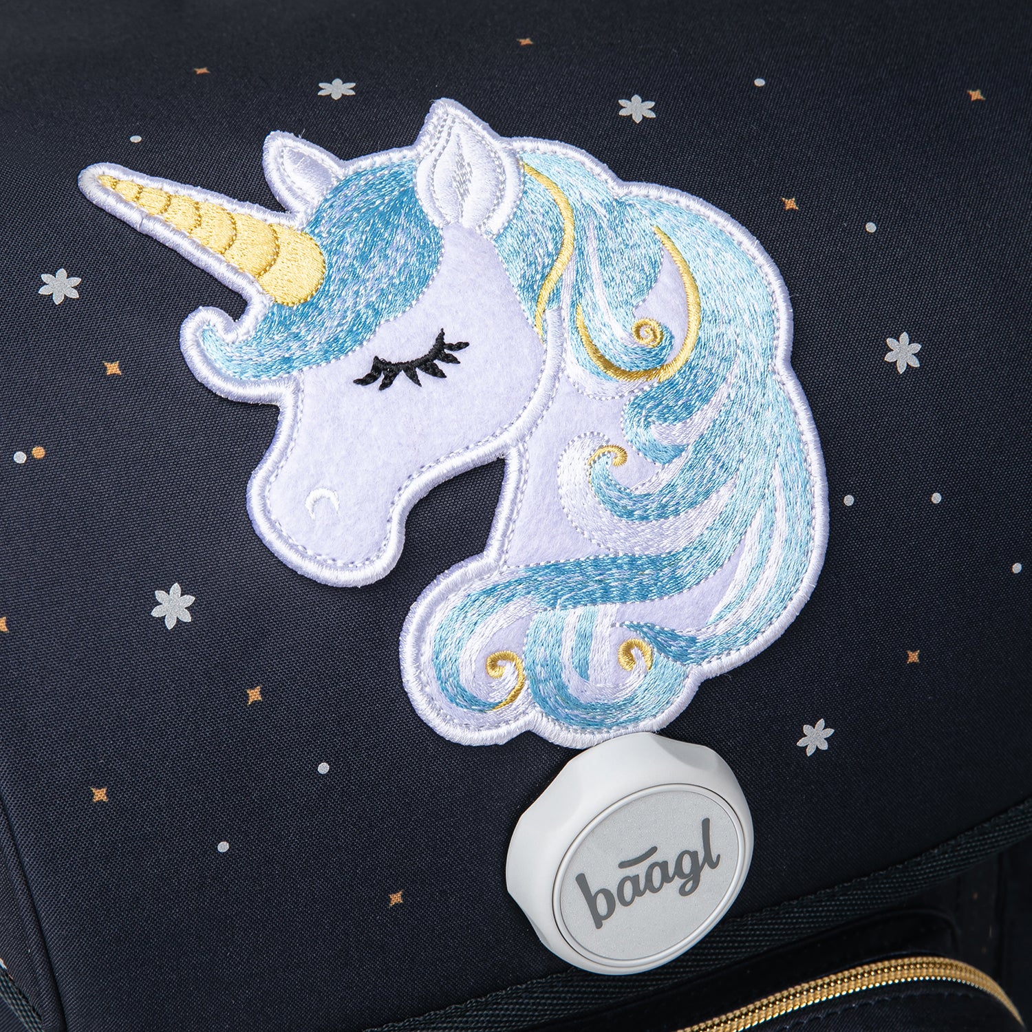 baagl-ergo-unicorn-gold-cartable-19-l-magn-tique-fille image 7