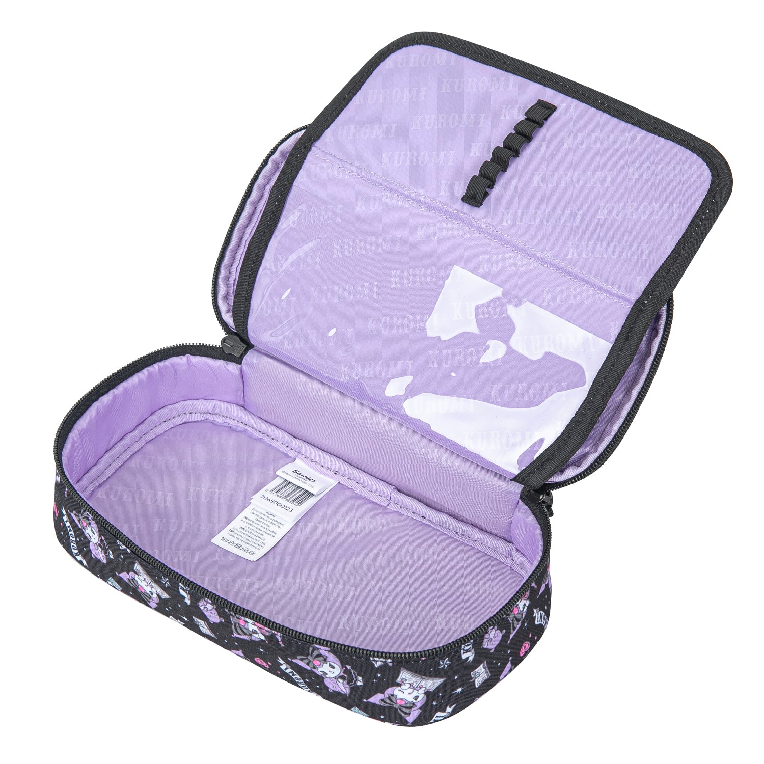 baagl-kuromi-black-tui-trousse-fille-recycl-e image 2