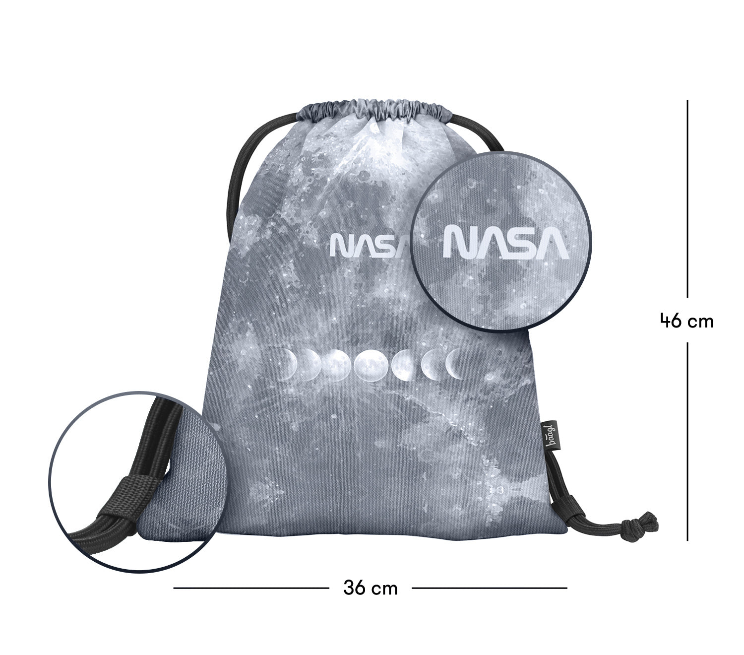 baagl-nasa-grey-sac-gym-cordon-gris image 3