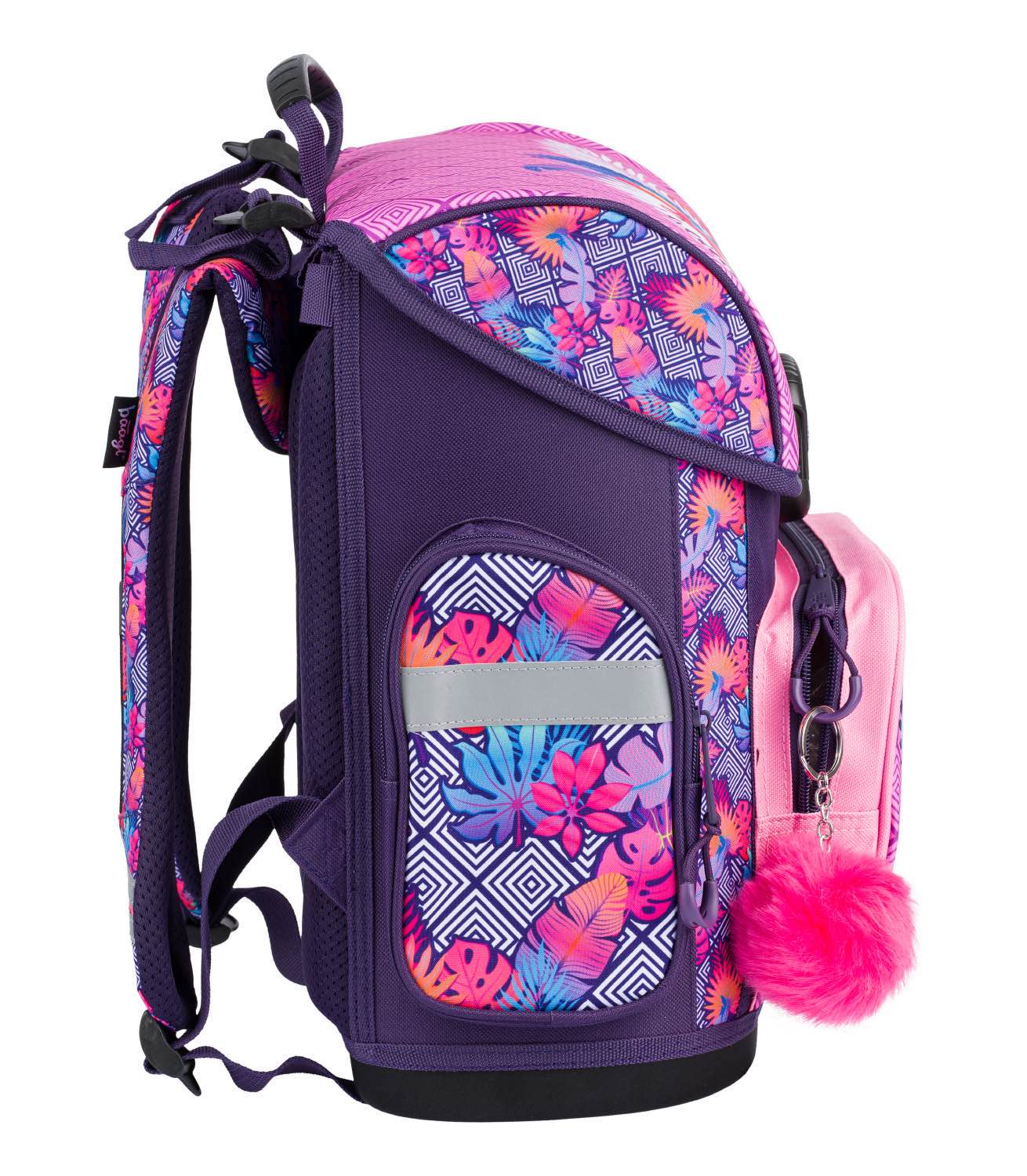baagl-parrot-ii-set-scolaire-cartable-3-pi-ces-perroquet image 4