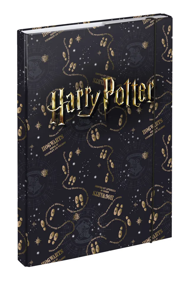 baagl-notebook-folders-harry-potter-carte-du-maraudeur-chemise-a4 image 1