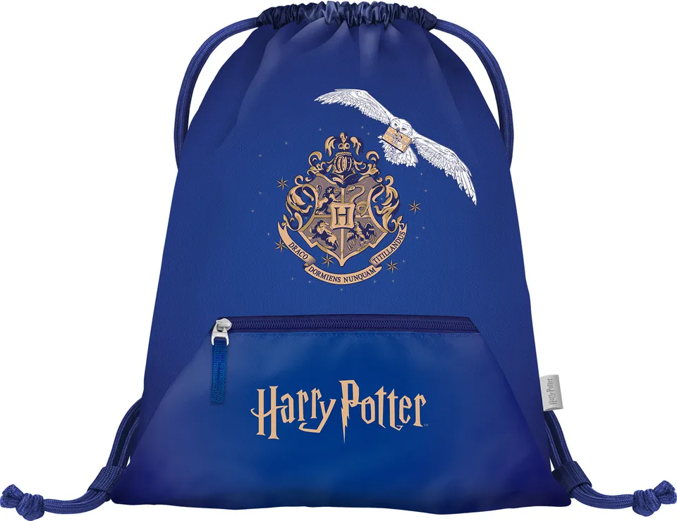 baagl-harry-potter-hogwarts-hedwig-sac-de-gym-poche-zipp-e image 1