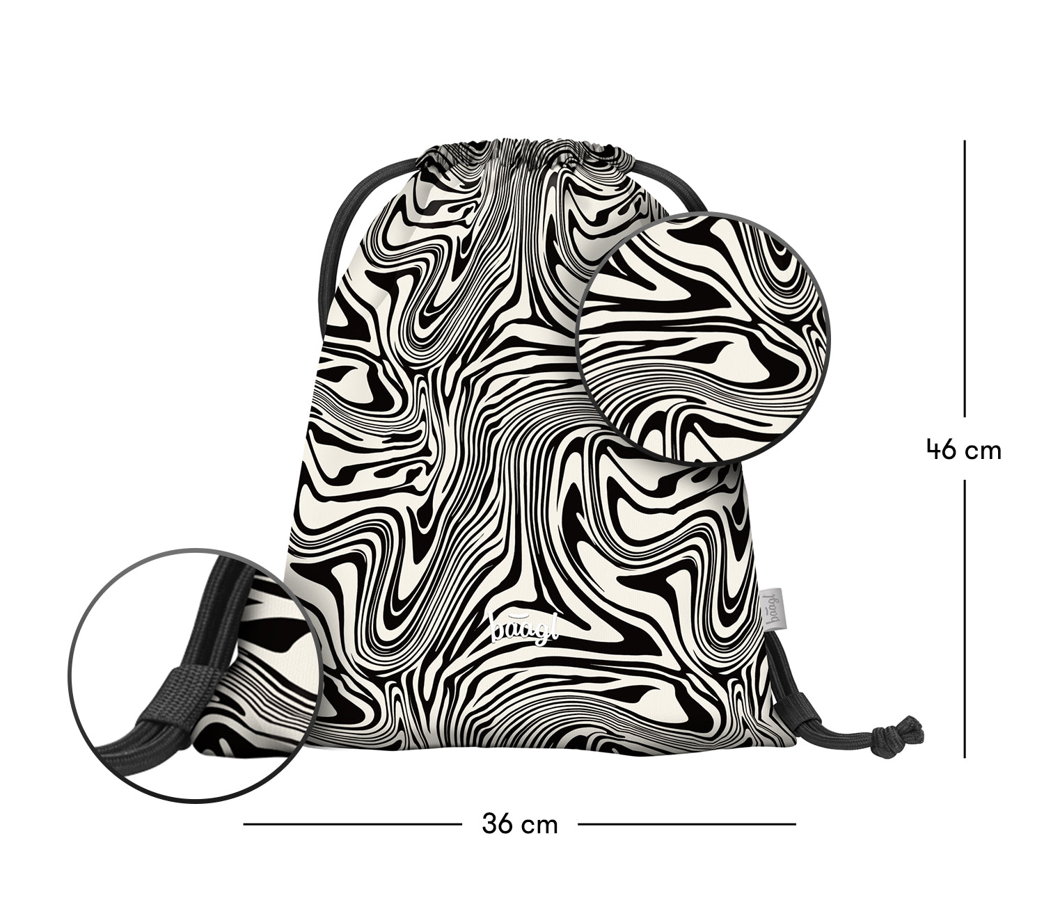 baagl-sac-gym-mixture-sac-sport-enfant-bretelles image 3