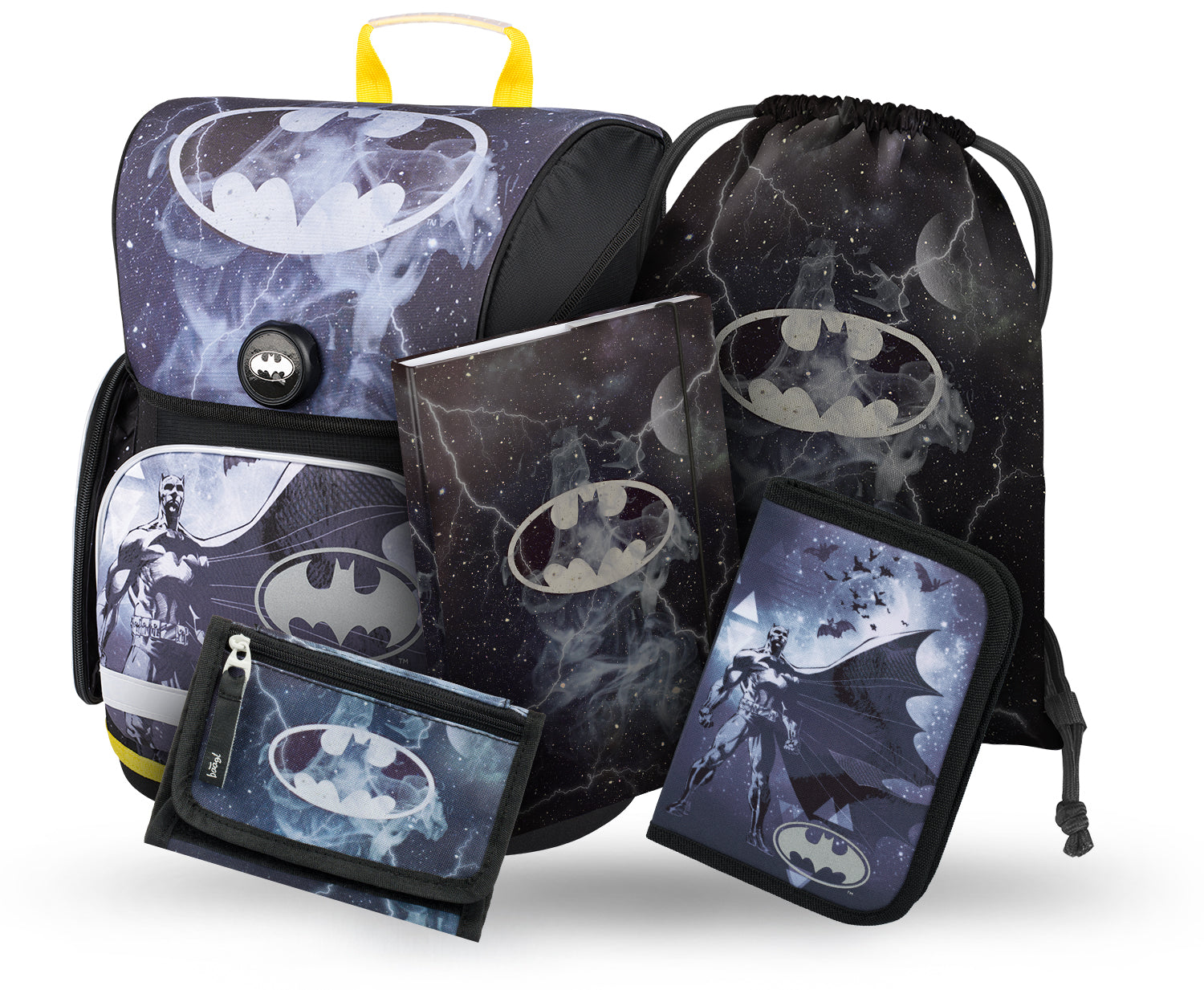 baagl-ergo-batman-storm-ii-set-cartable-scolaire-4-pi-ces image 1