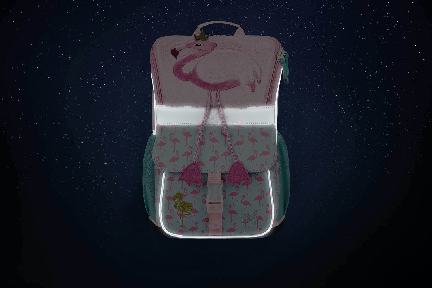 baagl-zippy-flamingo-iii-cartable-ensemble-3-pi-ces-flamant image 6