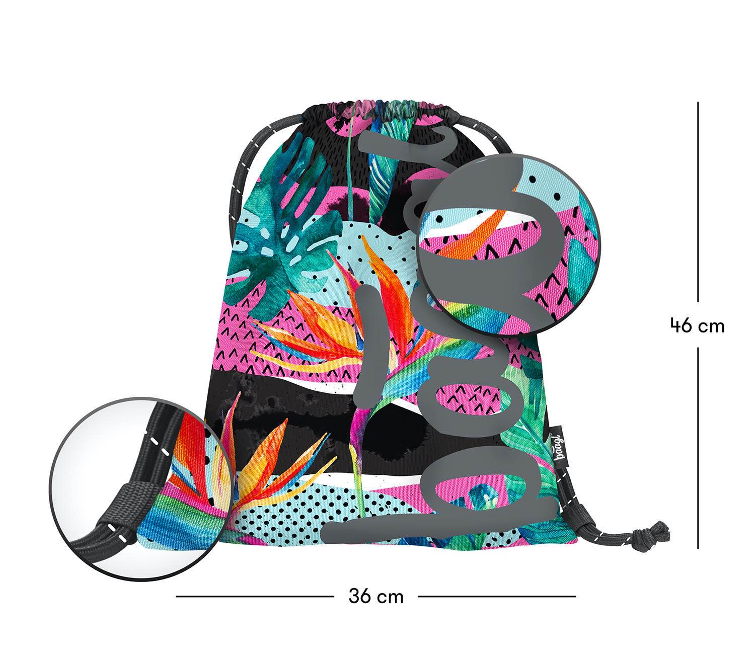 baagl-skate-fresh-sac-de-gym-logo-phosphorescent image 3