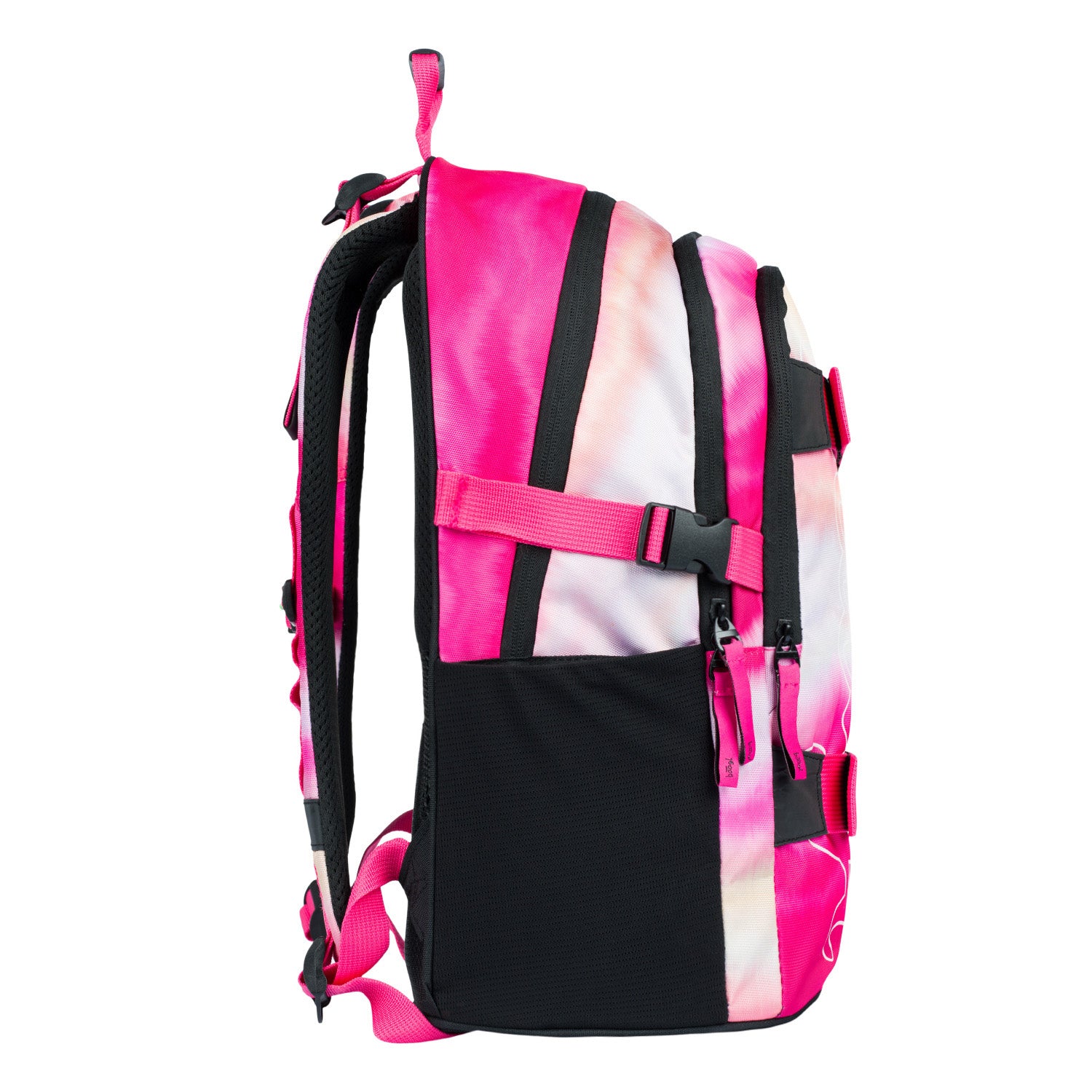 baagl-skate-pink-stripes-sac-dos-scolaire-rose-25-l image 3