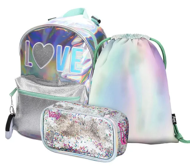 baagl-fun-love-sac-dos-scolaire-26-l-kit-3-pi-ces image 1