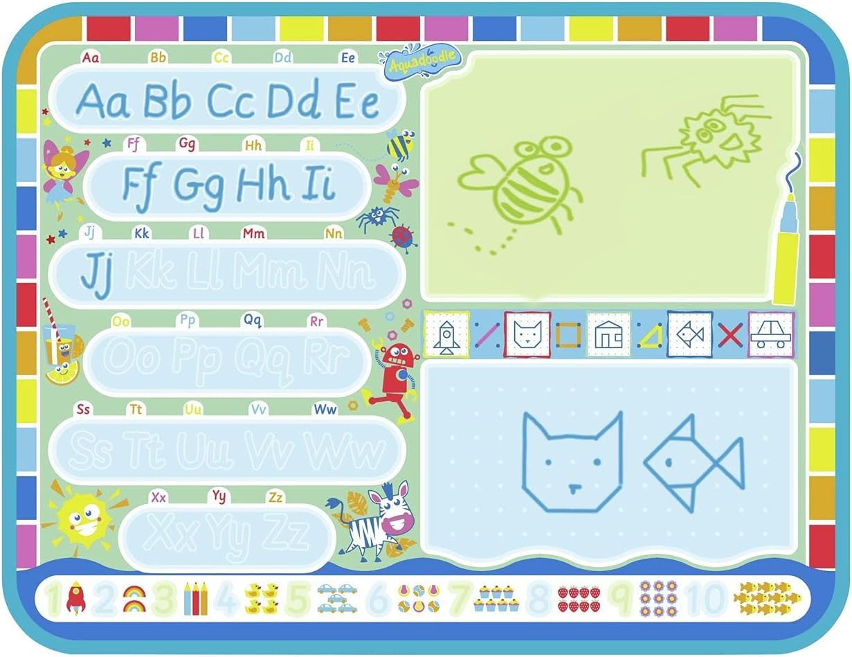 aquadoodle-large-mat-tapis-jeu-eau-animaux-75x55-cm-18-mois image 6
