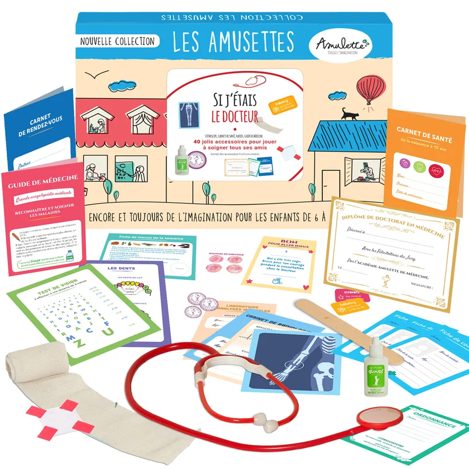 amulette-coffrets-6-10-ans-si-j-tais-le-docteur-jeu-m-decin-40-accessoires image 1