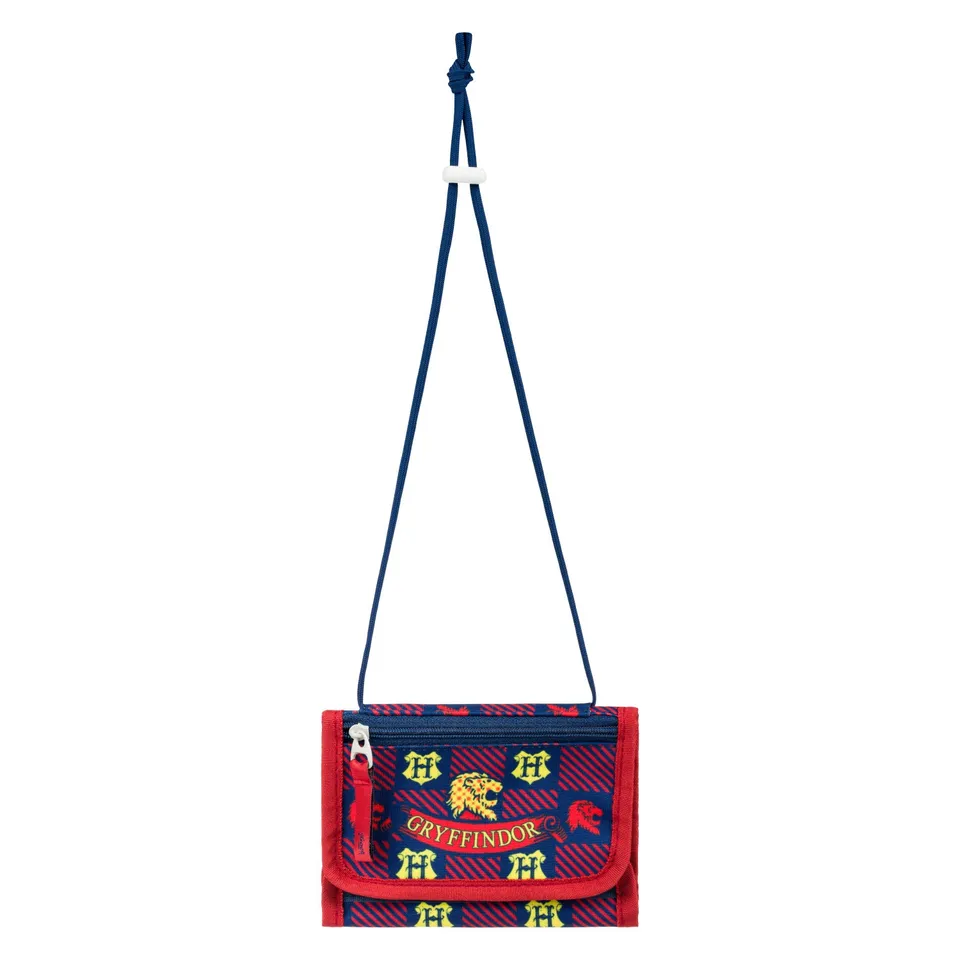 baagl-harry-potter-gryffondor-portefeuille-enfant-velcro-cordon image 1