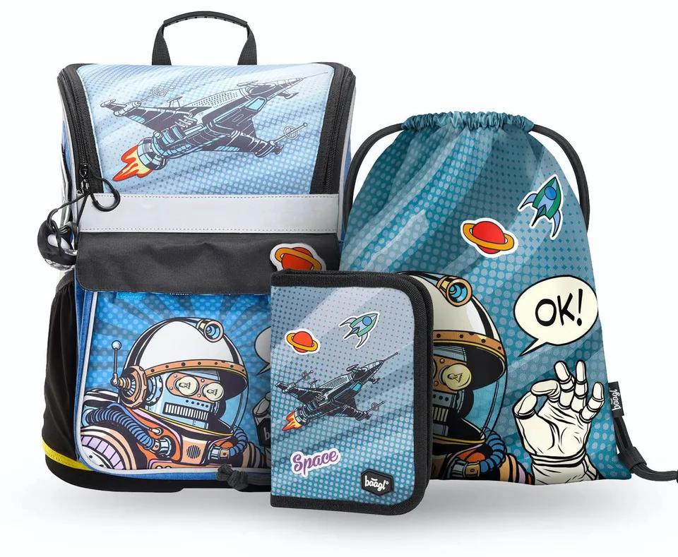 baagl-school-sets-zippy-spaceman-cartable-17-l-ergonomique image 1