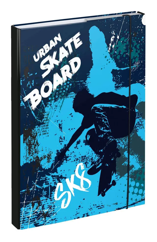 baagl-skateboard-chemise-a4-bo-te-cahiers-lastique image 1
