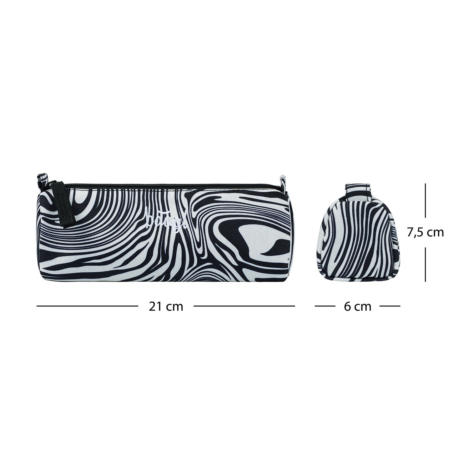 baagl-classic-mixture-trousse-crayons-zip-fille image 5