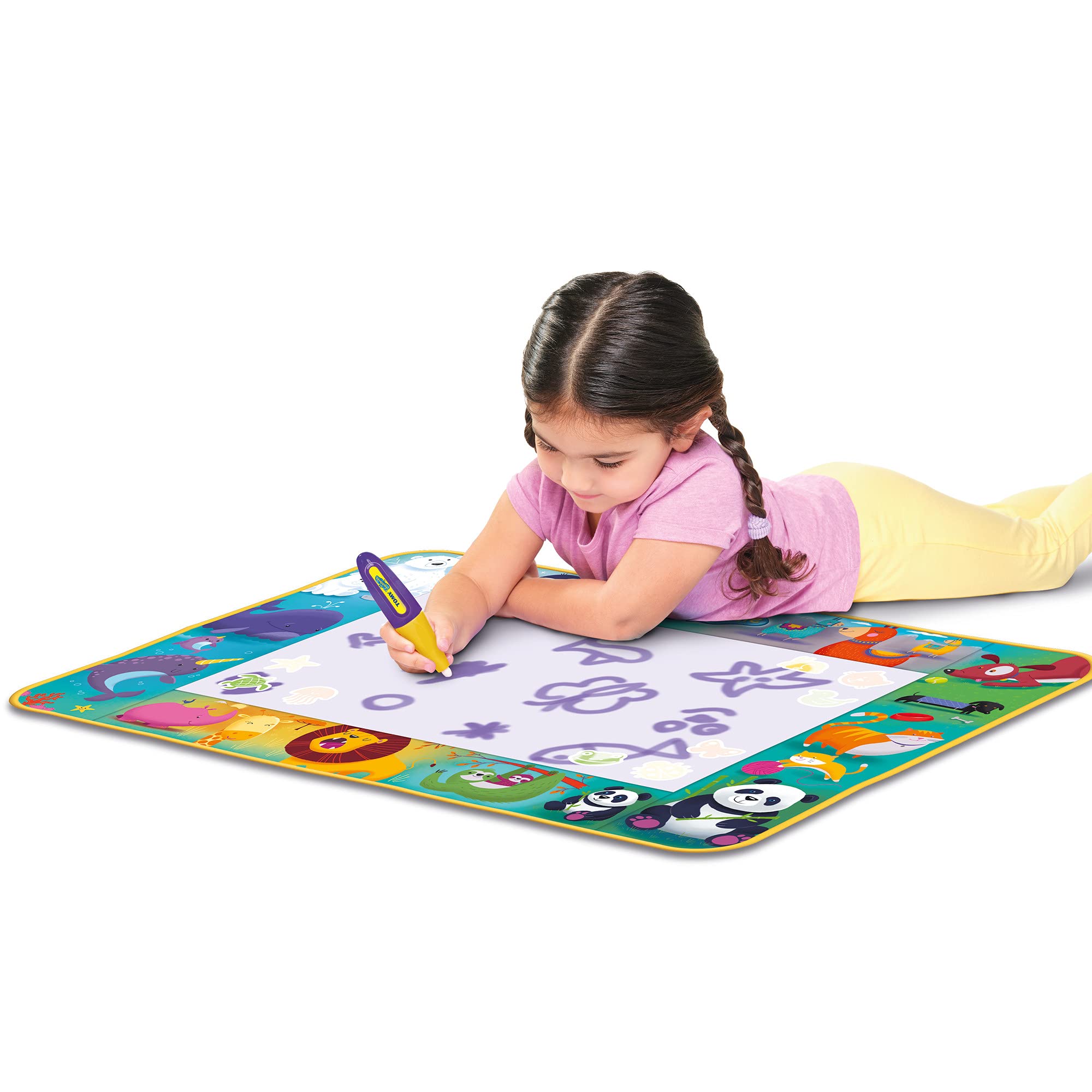 aquadoodle-large-mat-tapis-jeu-eau-animaux-75x55-cm-18-mois image 1