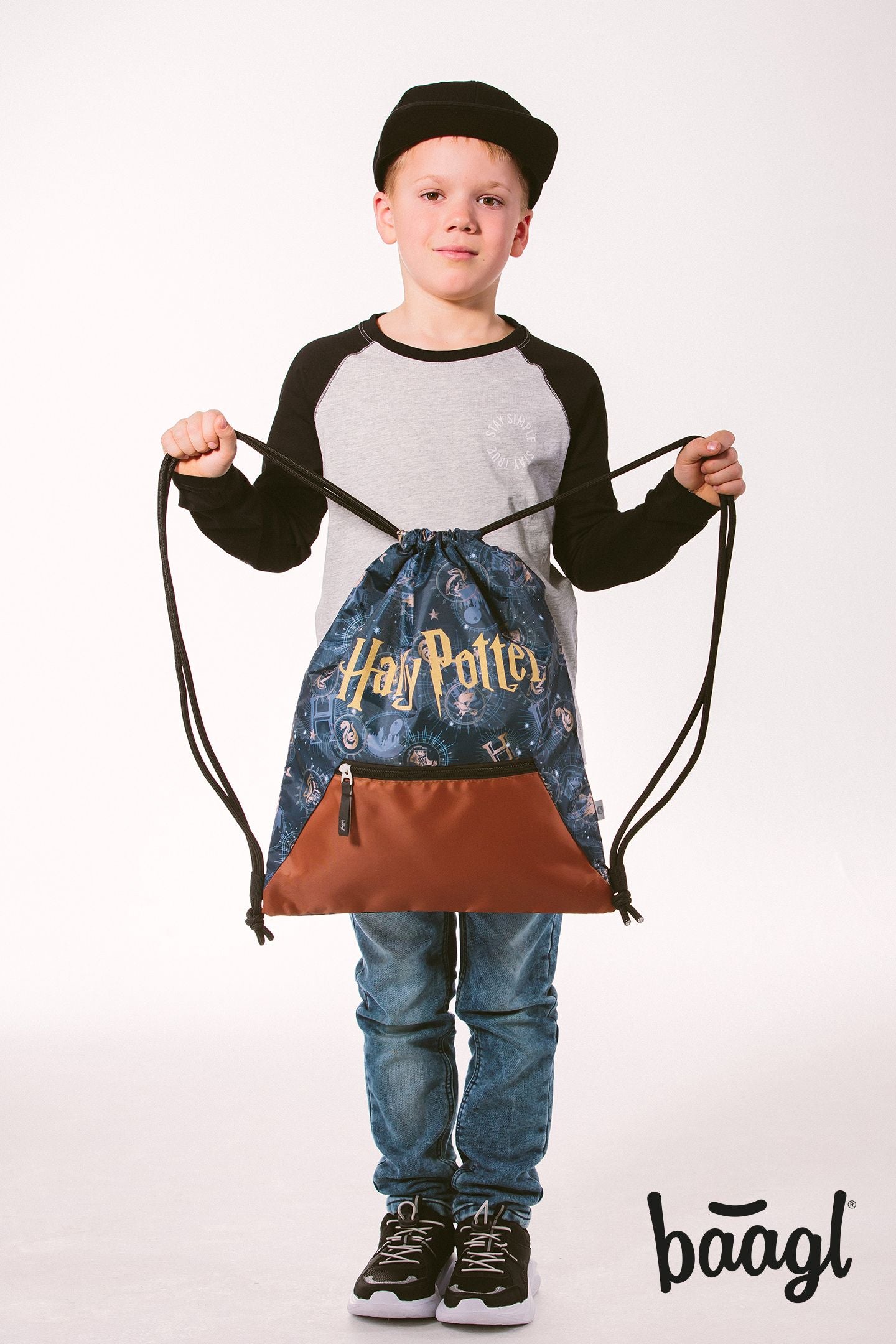 baagl-sac-gym-harry-potter-hogwarts-avec-poche-zipp-e-lavable image 6