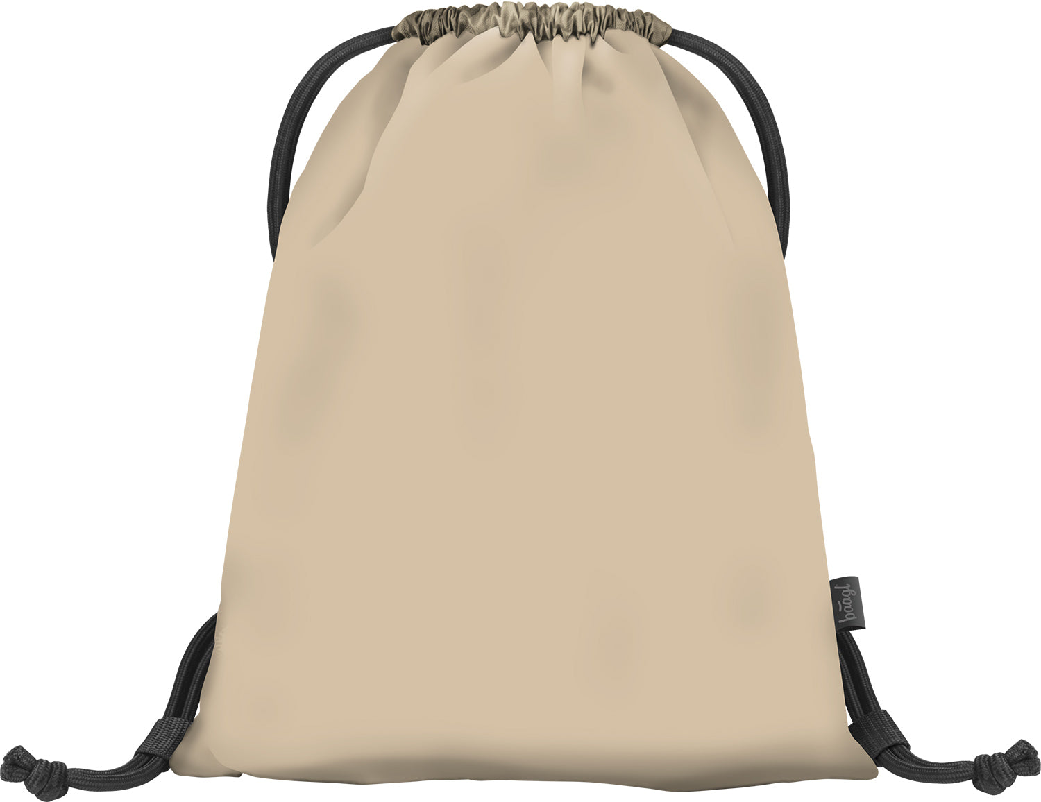 baagl-beige-sac-de-gym-enfant-cordon-lavable image 2