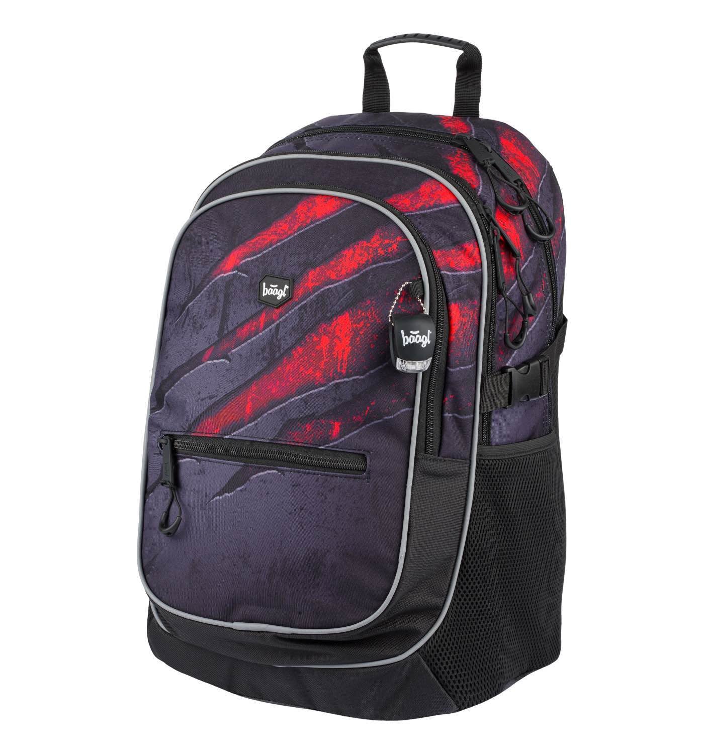 baagl-core-volcano-ii-sac-dos-scolaire-25-l-set-5-pi-ces image 3