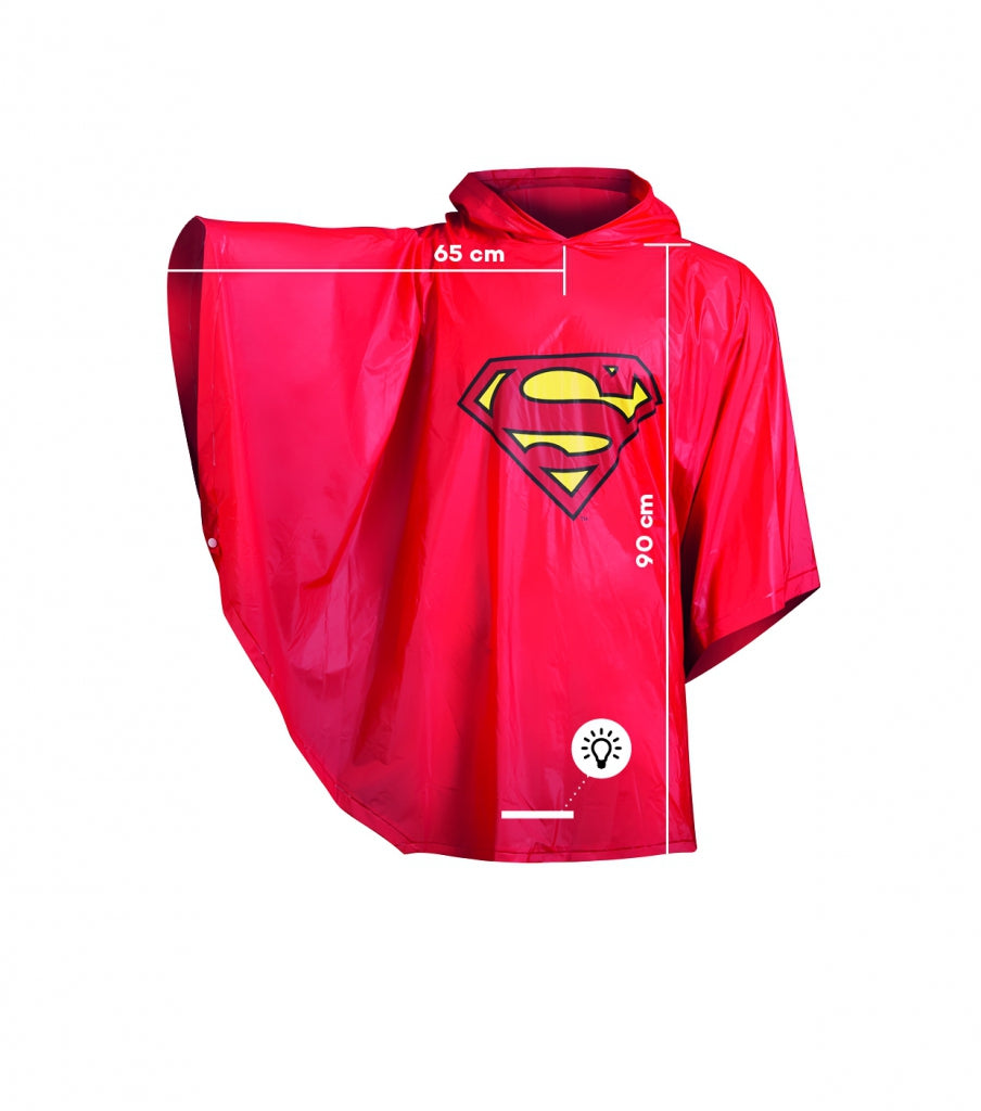 baagl-sac-dos-superman-pop-2-compartiments-housse-pluie image 2
