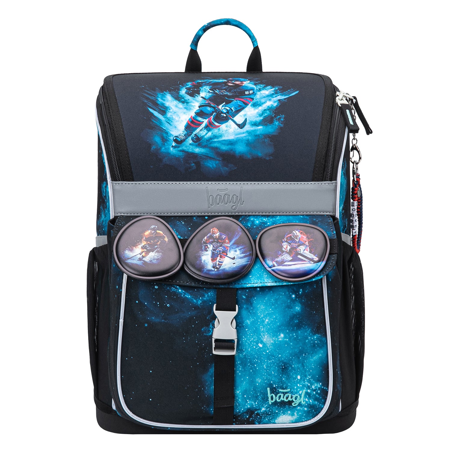 baagl-zippy-ice-hockey-ii-cartable-scolaire-3-pi-ces-hockey image 2