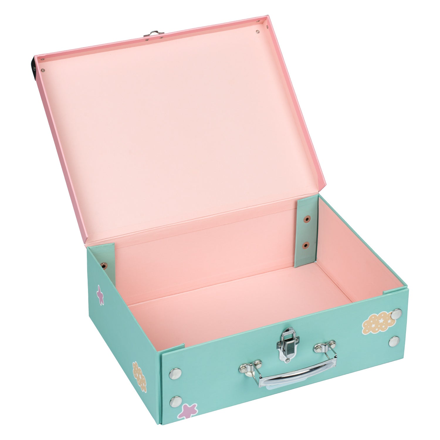 baagl-pink-rainbow-mallette-pliable-cole image 2